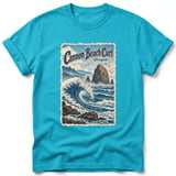 Cannon Beach Curl ~ Comfort Colors Premium Tee thumbnail 5