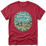 Gogh Silver State ~ Comfort Colors Premium Tee thumbnail 3