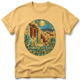 Turquoise and Gold ~ Comfort Colors Premium Tee thumbnail 7