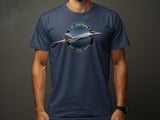 F35 Fighter Jet T-Shirt, Military Aviation Graphic Tee, Stealth Aircraft Jet Pilot Shirt, Avgeek Gift for Him, Veteran Father's Day Gift thumbnail 3