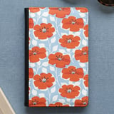 Retro Red Poppy Passport Cover thumbnail 1