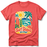 Surf Shapes ~ Comfort Colors Premium Tee thumbnail 3