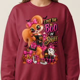 Boo in Boujee Sally the Squirrel Sweatshirt thumbnail 6