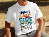 I'm Not Lazy Just Relaxed Tee thumbnail 3