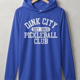 Pickleball Sport-Tek Performance Hood, Dink City Est. 1965 Pickleball Club, Lightweight Hoodie thumbnail 4