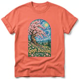 Gogh Blossom ~ Comfort Colors Premium Tee thumbnail 4
