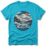 Mountain Print ~ Comfort Colors Premium Tee thumbnail 5