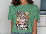 Dungeons & Axolotls RPG Crew T-Shirt thumbnail 8