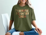 Thankful Podiatry Crew Graphic Tee thumbnail 2