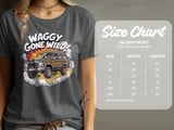 Waggy Gone Wild T-Shirt, Classic Wagpneer , SUV Car, Off Roading Tee, Cool Graphic Tee, Automotive Apparel, Funny T Shirt Gift thumbnail 2