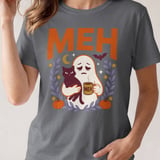 Meh Ghost Coffee Tee thumbnail 6