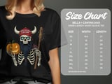 Swedish American Halloween Sweatshirt and T-shirts, Viking Skeleton, Lagom, Pumpkin, Fall Apparel, Scandinavian Pride, Unique Halloween Gift thumbnail 5