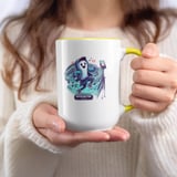 Halloween Mug, Spooktok Ghost Mug, Cute Ghost Mug, Ghost Dancer Mug, Funny Halloween Mug, Halloween Gift, Music Lover Gift, Ghost Lover Mug thumbnail 2