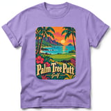 Palm Tree Putt ~ Comfort Colors Premium Tee thumbnail 6
