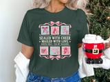 Sealed With Cheer Mailed With Love Tee thumbnail 1