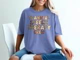 Thankful Speech Therapy Crew Graphic Tee thumbnail 3
