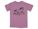 Desert Gallop Horse Graphic T-Shirt thumbnail 4