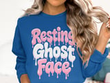 Resting Ghost Face Tee or Sweatshirt thumbnail 13