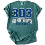 303 Five Points Denver CO Tee thumbnail 14