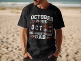 October Mode Halloween Soccer Dad Tee thumbnail 12