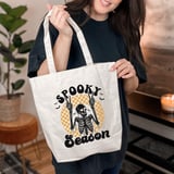 Spooky Season Skeleton Tote Bag thumbnail 9