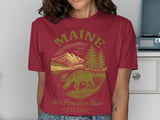 Maine Pine Tree State Est. 1820 T-Shirt thumbnail 12