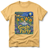 Gogh Party ~ Comfort Colors Premium Tee thumbnail 7