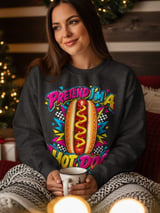 Pretend I'm A Hot Dog Tee thumbnail 10