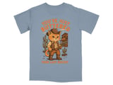 Buttered Your Last Biscuit Cowboy Cat Tee thumbnail 6
