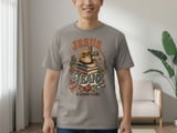Jesus Jeans & Lesson Plans Teacher T-Shirt | Christian Western Educator Gift Tee | Faith-Inspired Retro Boho Teacher Appreciation Shirt thumbnail 5