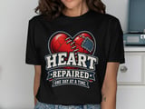 Heart Repaired One Day At A Time Tee thumbnail 1