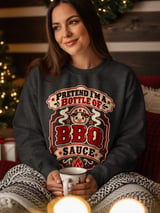 Pretend Im A Bottle Of BBQ Sauce Tee thumbnail 10