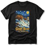 Gogh Bear ~ Comfort Colors Premium Tee thumbnail 1