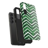 Football Tote Bag: Green Chevron, Sporty Phone Case, Repeating Pattern thumbnail 11