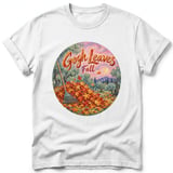 Gogh Leaves ~ Comfort Colors Premium Tee thumbnail 9