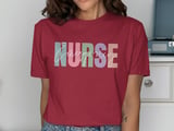 Emergency Nurse Pastel Graphic Tee thumbnail 12