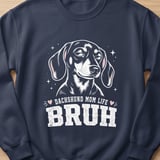 Dachshund Mom Life Bruh Tee thumbnail 6