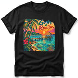 Gogh Roatán ~ Comfort Colors Premium Tee thumbnail 1