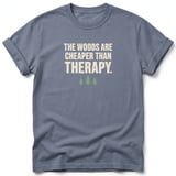 Woods Cheaper Than Therapy Tee thumbnail 4
