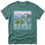Gogh Lake Bled ~ Comfort Colors Premium Tee thumbnail 8