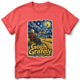 Gogh Granny ~ Comfort Colors Premium Tee thumbnail 3