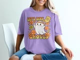 Pickleball Comfort Colors Shirt, Let's Dink Ghouls, Vintage Graphic Tee, Retro Halloween Ghost Dink Paddle Apparel thumbnail 9