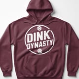 Pickleball Gildan Fleece Hoodie, Dink Dynasty, Court Pullover thumbnail 3