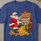 Santa's Holiday Jackpot T-Shirt thumbnail 3