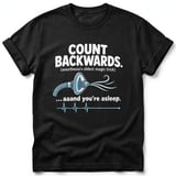 Count Backwards Anesthesia Tee thumbnail 3