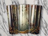 Bow Hunting Deer Hunter Autumn Forest Digital Print, Wildlife Art, Hunter Gift, Outdoor Decor, Rustic Cabin Art, Father's Day Gift thumbnail 2