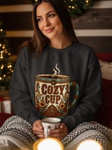 Cozy Cup Western Coffee Tee thumbnail 10
