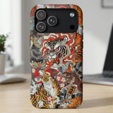 Japanese Irezumi Tiger MagSafe® Phone Case  thumbnail 3