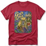 Gogh Deck the Halls ~ Comfort Colors Premium Tee thumbnail 2