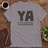YA Is My Writing Language Softstyle Tee thumbnail 5